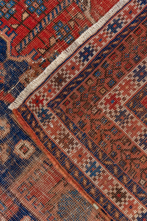 Vintage Shirvan Runner Rug (3' x 7')